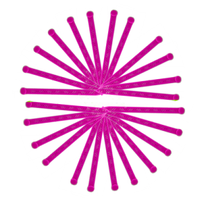 SLT-02 ไม้คั่นแกนเล็ก สี ชมพู