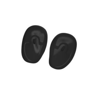 EG-B3 ซิลิโคนครอบหู ดำ