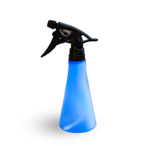 BS-B2 กระบอกฉีดน้ำทรงสูง300 ml. #สีน้ำเงิน