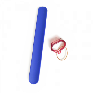 ข้อมือยาง น้ำเงิน