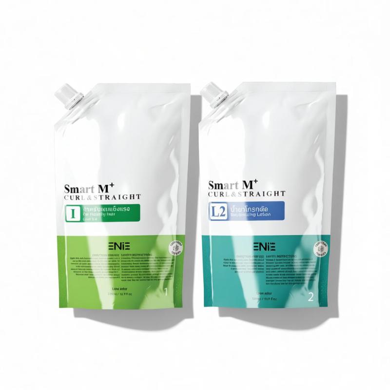 ชุดน้ำยายืดดัดสูตรครีม สำหรับผมแข็งแรง