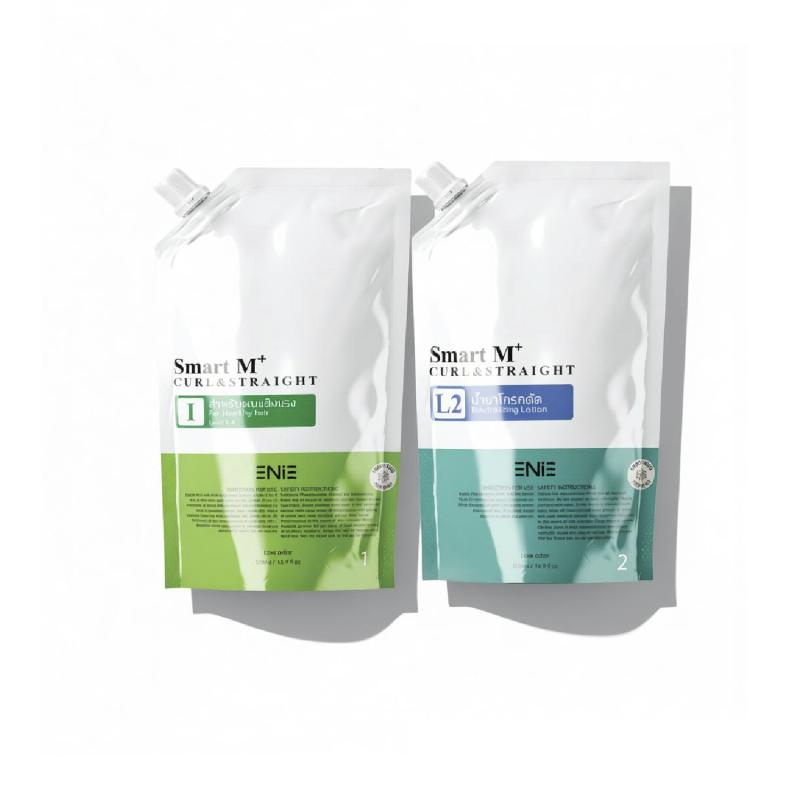 ชุดน้ำยายืดดัดสูตรครีม สำหรับผมแข็งแรง