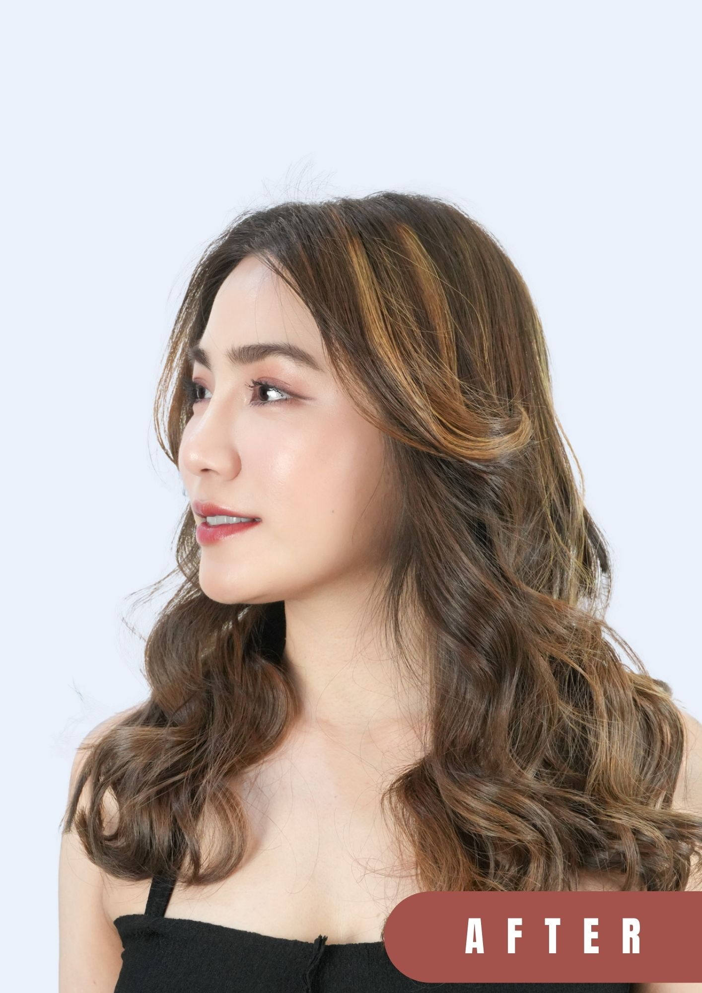 Mocha Brown with Caramel Lights