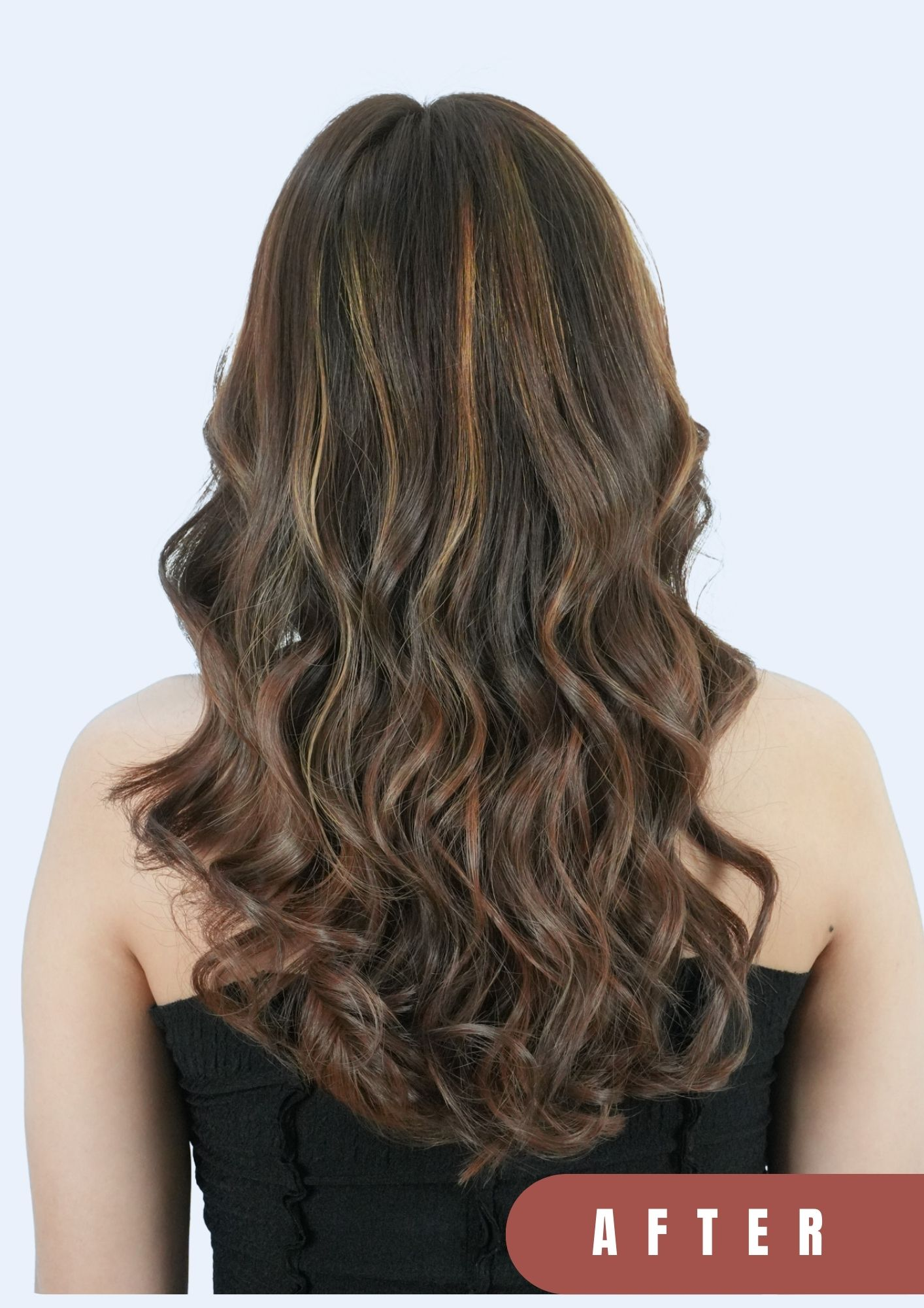 Mocha Brown with Caramel Lights