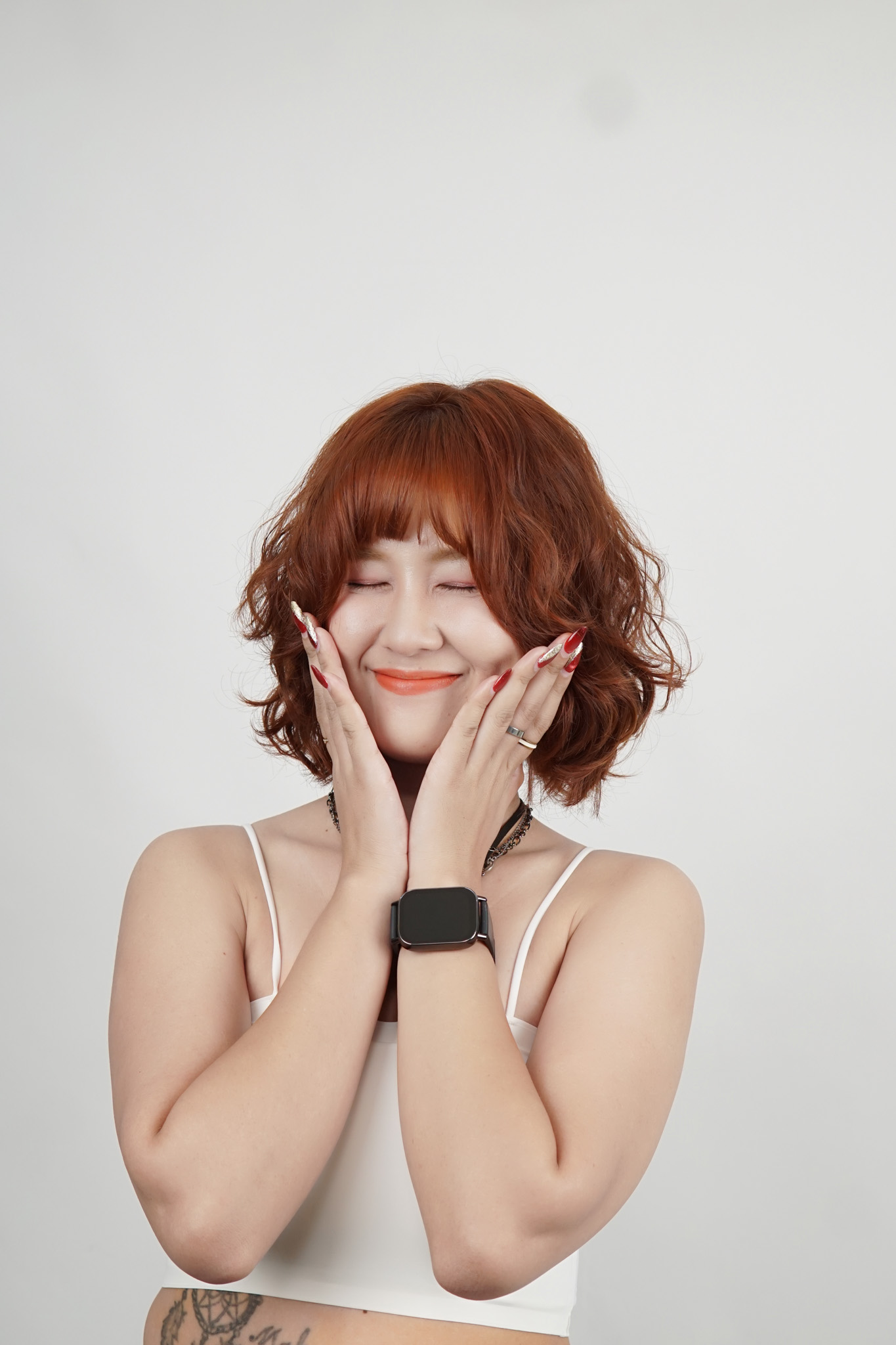 Cinnamon Curl Bob