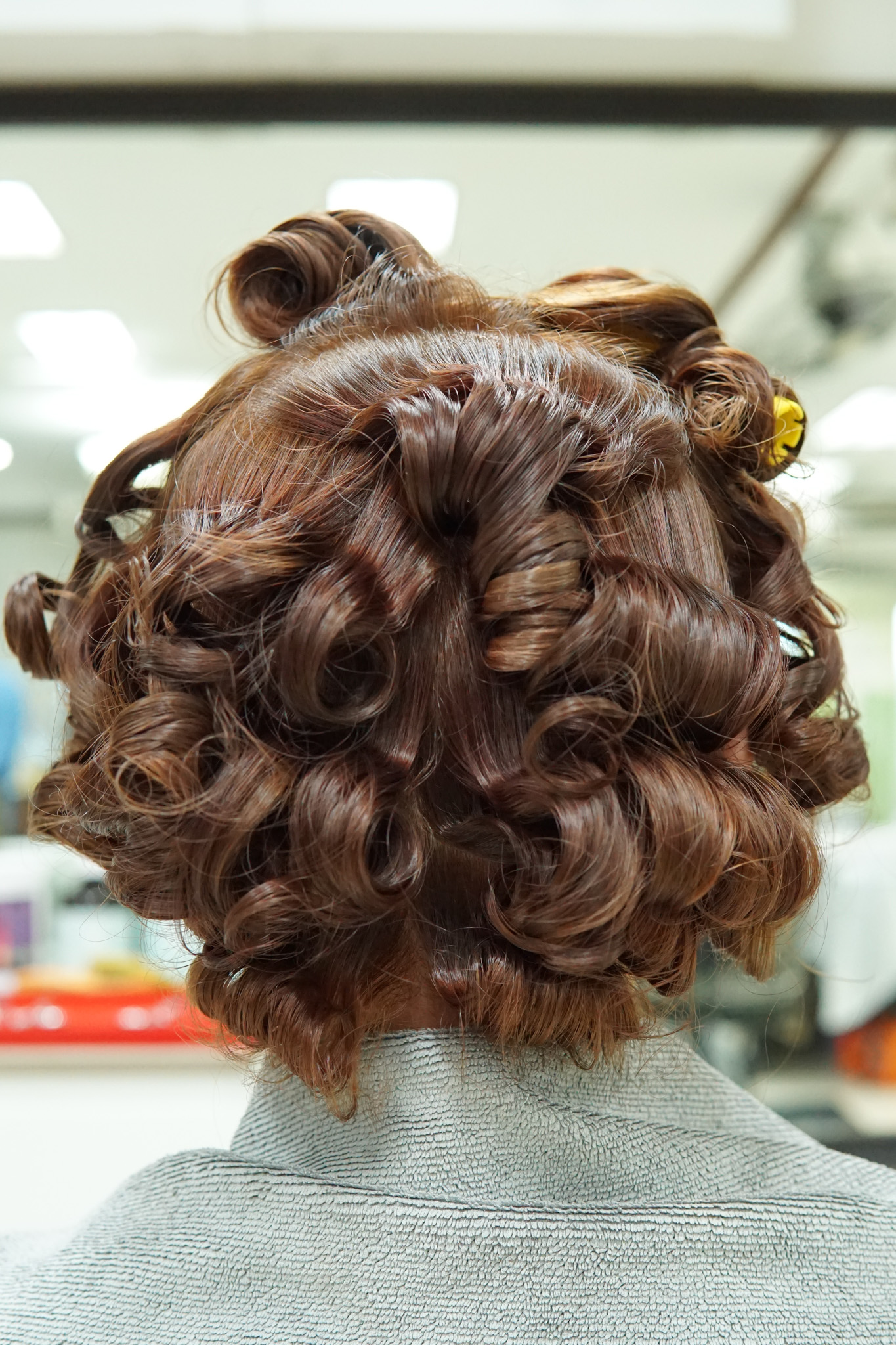 Cinnamon Curl Bob