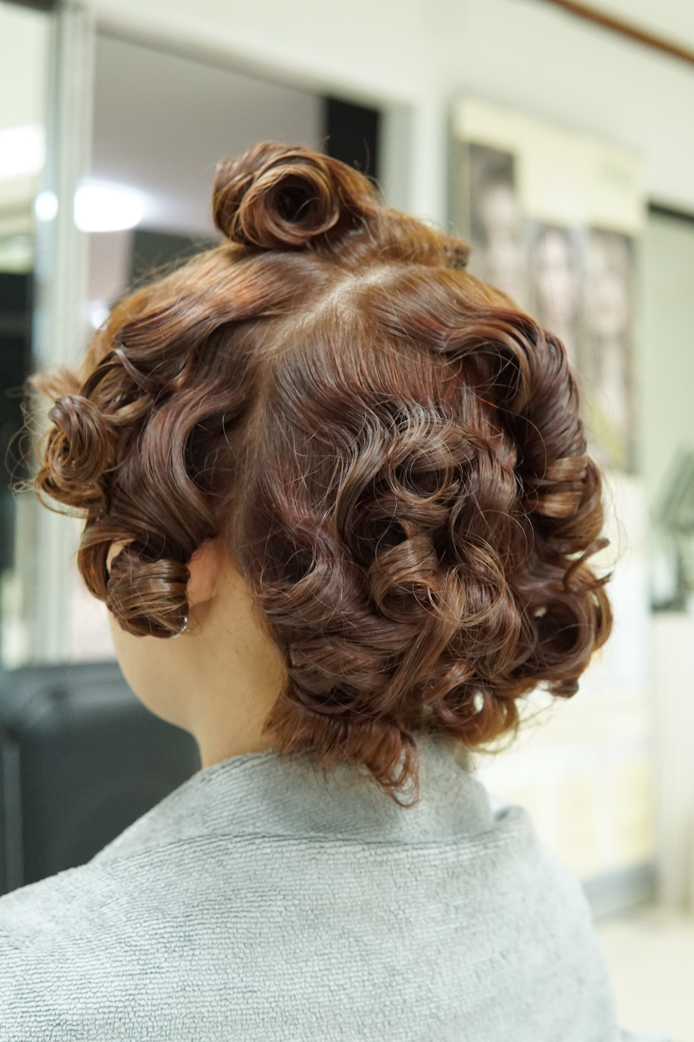 Cinnamon Curl Bob