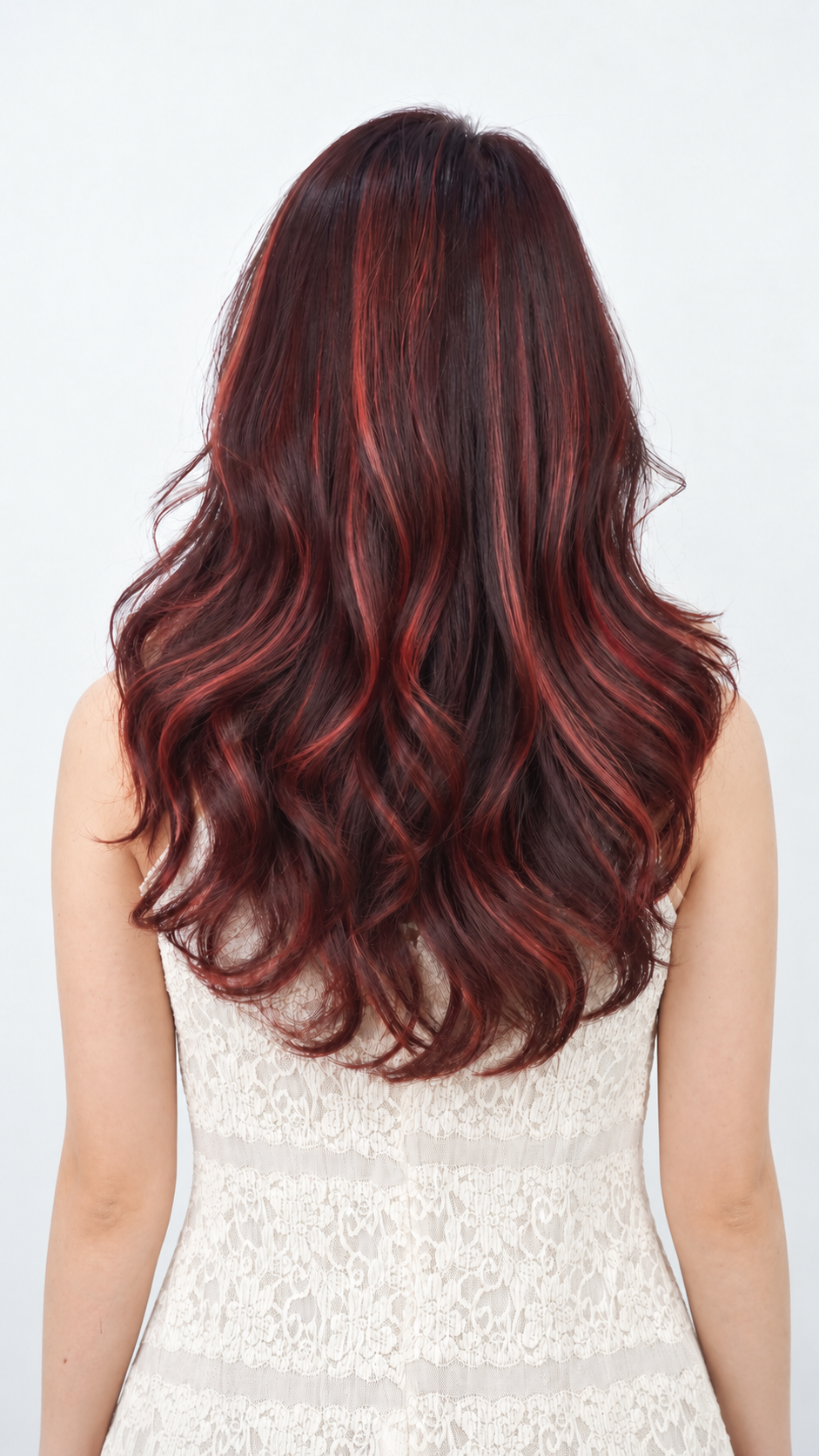 Burgundy Coral Highlight